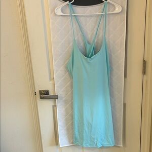 Light Blue Sleeveless Dress